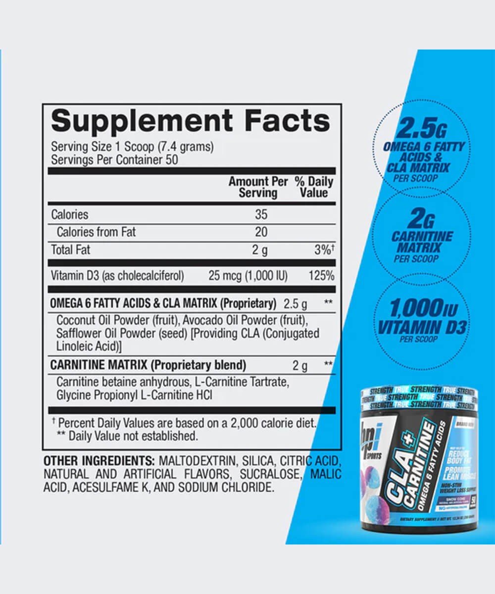 CLA + CARNITINE - BPI Sports – Image 2