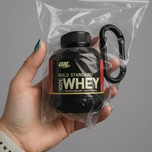 Mini récipient protéines porte-clés 100ml