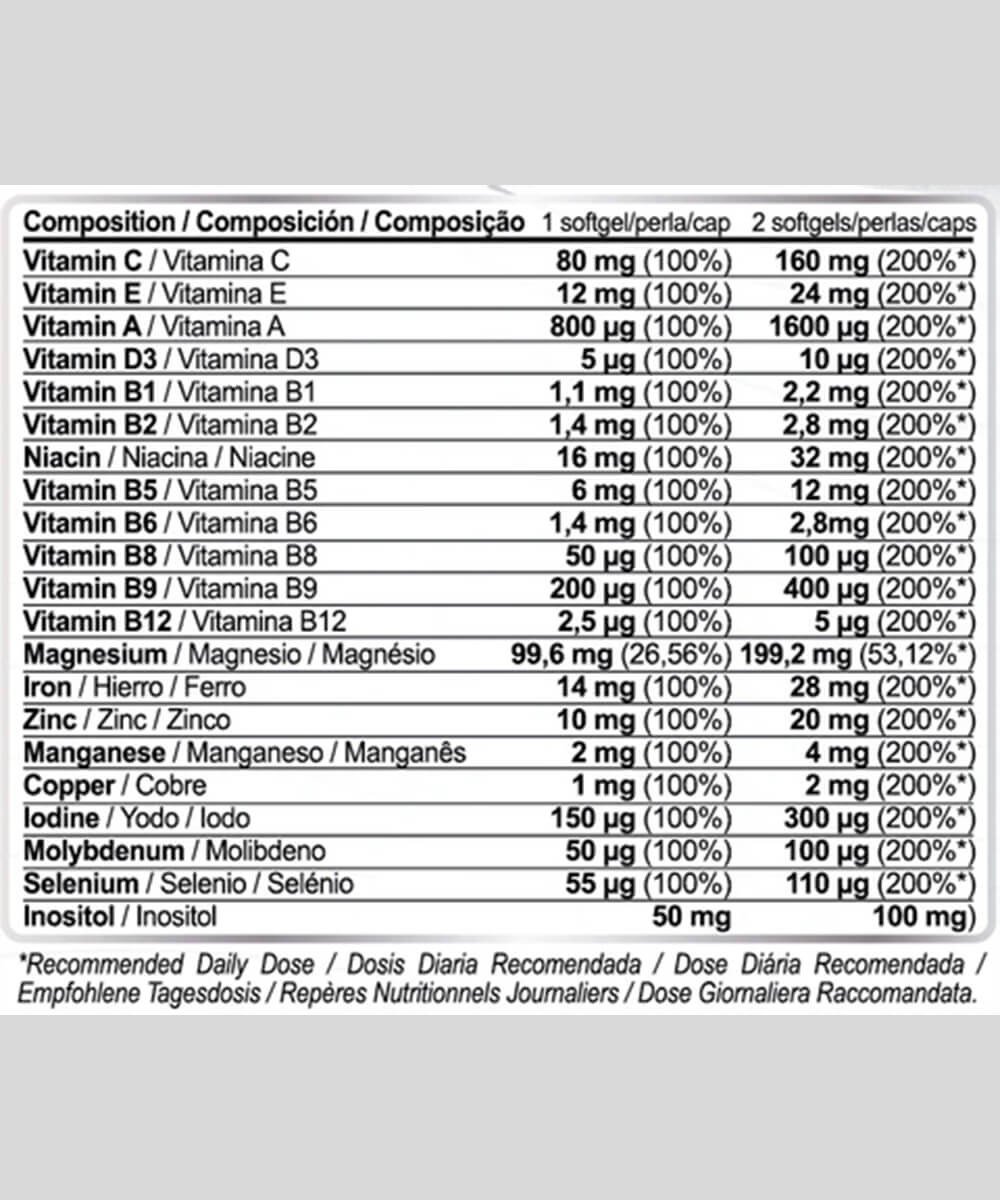 Multi Vit+ - Scenit Nutrition | 120 Softgels – Image 2