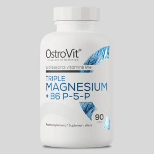 OstroVit - Triple Magnesium + B6 P-5-P | 90 caps