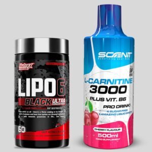 Pack Brûleur de Graisse L-Carnitine + Lipo-6 Black
