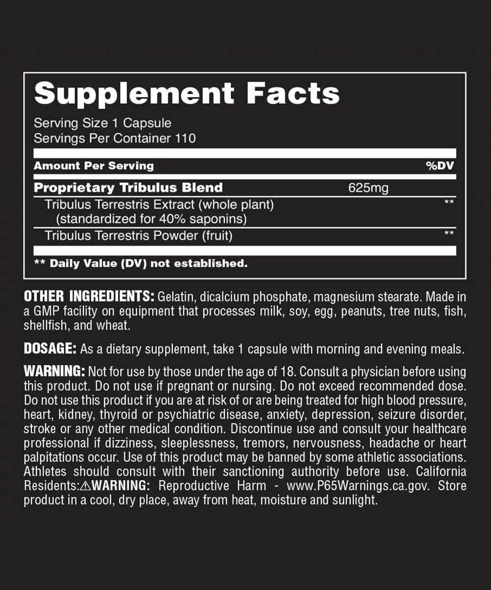 Tribulus Pro - Universal | 110 capsules – Image 2